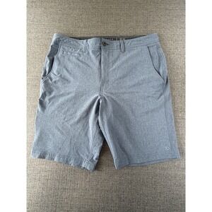 7 Diamonds Performance Shorts Mens 36 10" Blue Golf Stretch Casual